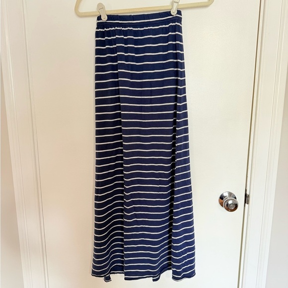 Hollister Dresses & Skirts - Hollister Blue and White Maxi A-Line Skirt
